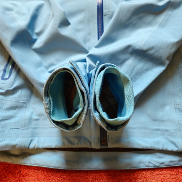 Mountain Hardwear Women's Zahra Waterproof Softshell Jacket Size Small Blue - Picture 13 of 15